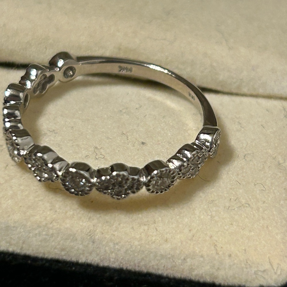 Diamond Stackable Ring - image 4